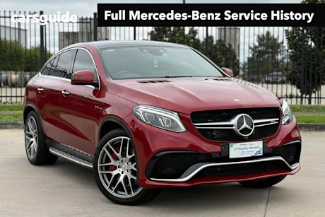 Red 2018 Mercedes-Benz GLE-Class Coupe 63S AMG 4MATIC C292 MY18