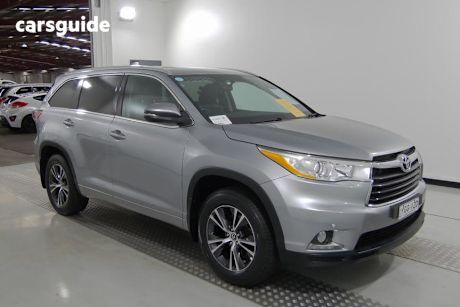 Silver 2015 Toyota Kluger Wagon Gx (4X2)