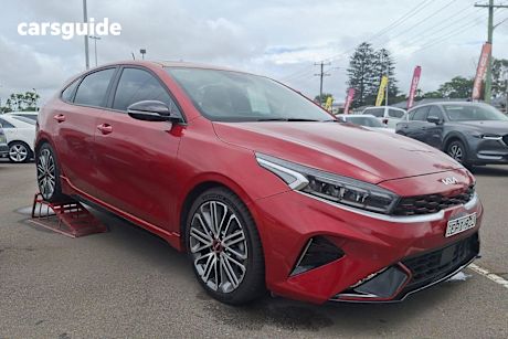 Red 2021 Kia Cerato Hatchback Gt (No Jbl Premium Sound)