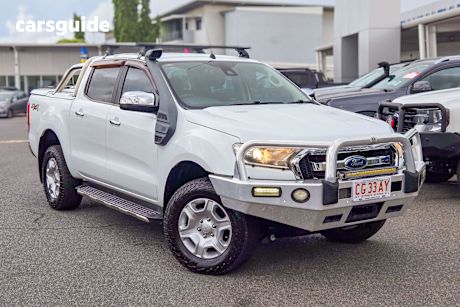 White 2017 Ford Ranger Dual Cab Utility Xlt 3.2 (4X4)