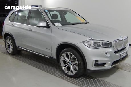 Silver 2017 BMW X5 Wagon Xdrive 30D
