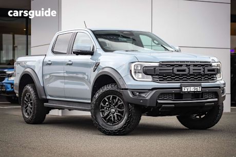 Grey 2025 Ford Ranger Double Cab Pick Up Raptor 3.0 (4X4)