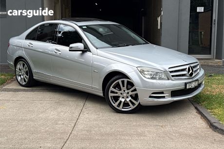 Silver 2010 Mercedes-Benz C250 Sedan Cgi Avantgarde