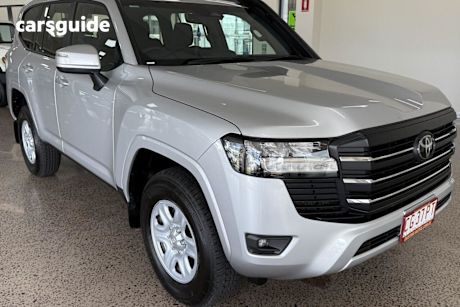 Silver 2025 Toyota Landcruiser Wagon Lc300 Gx (4X4)