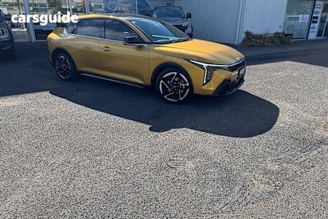 Yellow 2026 Kia K4 Hatchback Gt-Line