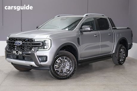 Silver 2025 Ford Ranger Double Cab Pick Up Wildtrak X 2.0 (4X4)