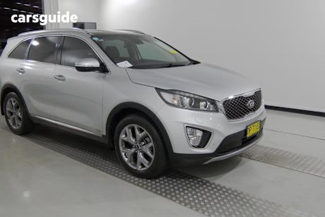 Silver 2015 Kia Sorento Wagon Platinum (4X4)