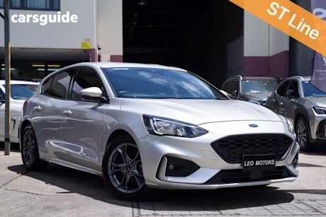 Silver 2019 Ford Focus Hatchback St-Line