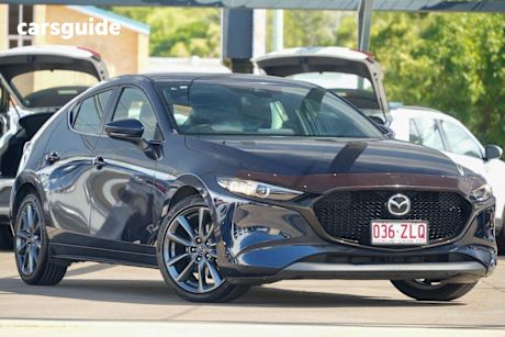 Blue 2019 Mazda 3 Hatchback G25 Evolve