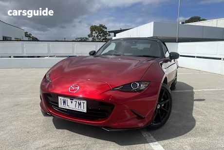 Red 2022 Mazda MX-5 Convertible Roadster