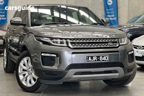 Grey 2016 Land Rover Range Rover Evoque Wagon Td4 150 Pure