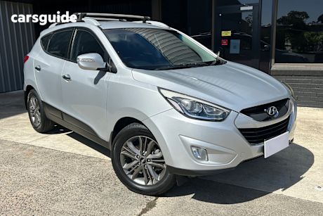 Silver 2014 Hyundai IX35 Wagon Elite (Awd)