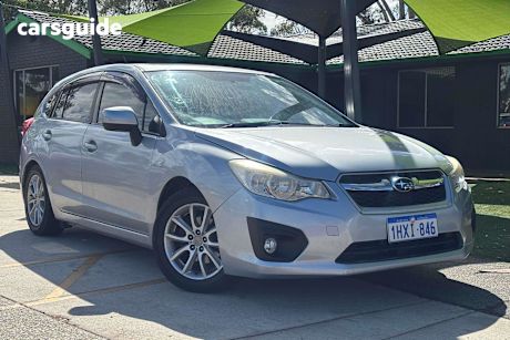 Silver 2014 Subaru Impreza Hatchback 2.0I-L (Awd)
