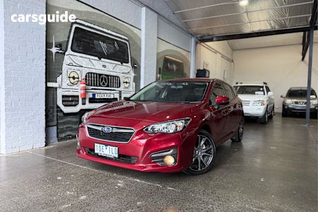 Red 2017 Subaru Impreza Hatchback 2.0I-L (Awd)