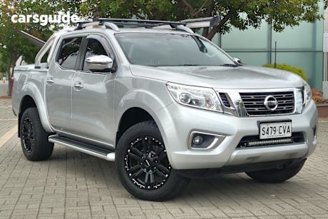 Silver 2018 Nissan Navara Dual Cab Utility St-X (4X4)