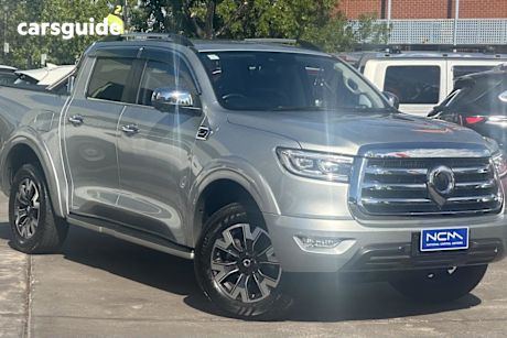 Silver 2023 GWM UTE Dual Cab Utility Cannon-X (4X4)