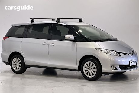 Silver 2016 Toyota Tarago Wagon Gli V6