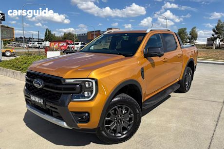 Yellow 2025 Ford Ranger Double Cab Pick Up Wildtrak 3.0 (4X4)