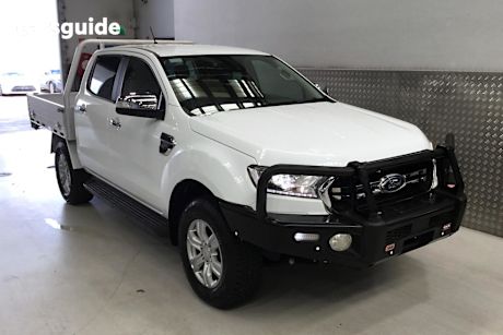 White 2018 Ford Ranger Dual Cab Utility Xlt 3.2 (4X4) (5 Yr)