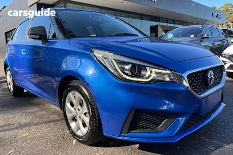 Blue 2020 MG MG3 Hatchback Core