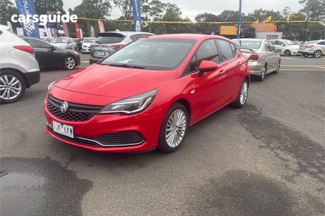 Red 2016 Holden Astra Hatchback R