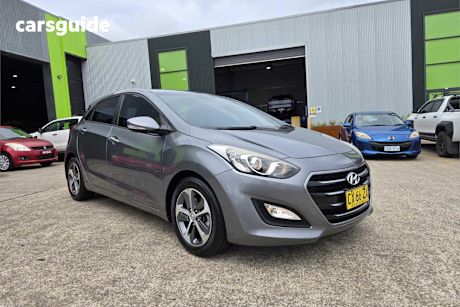 Silver 2016 Hyundai I30 Hatchback Active X