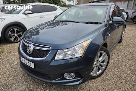 Blue 2013 Holden Cruze Hatchback Sri V