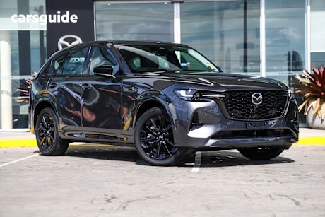 Grey 2025 Mazda CX-60 Wagon G40E Gt Vision Hybrid