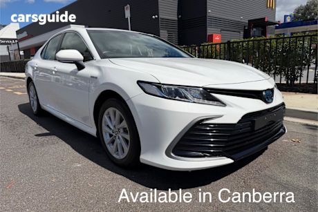 White 2023 Toyota Camry Sedan Ascent