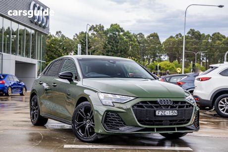 Green 2024 Audi A3 Sportback 35 Tfsi S Line (Mhev)
