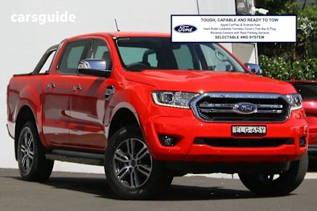 Red 2020 Ford Ranger Double Cab Pick Up Xlt 2.0 (4X4)