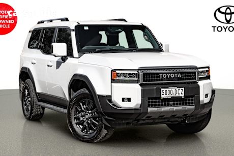 White 2025 Toyota Landcruiser Prado Wagon Gxl