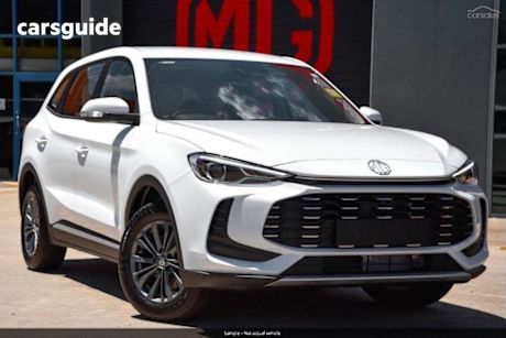 White 2025 MG ZS Wagon Vibe Turbo