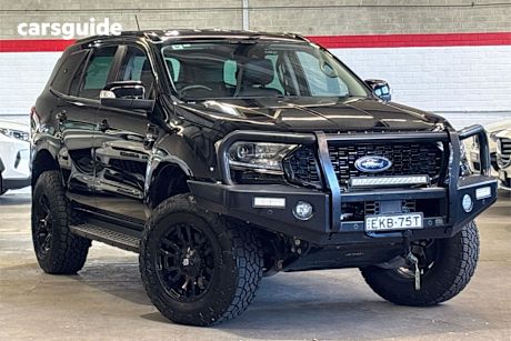 Black 2020 Ford Everest Wagon Sport (4Wd)