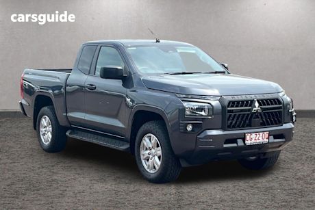 Grey 2024 Mitsubishi Triton Club Cab Pickup Glx+ (4X4)
