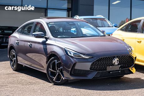 Grey 2025 MG MG5 Sedan Essence