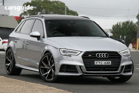Silver 2018 Audi S3 Hatchback Sportback 2.0 Tfsi Quattro