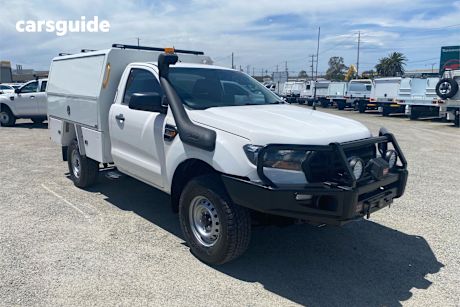 White 2019 Ford Ranger Cab Chassis Xl 3.2 (4X4)