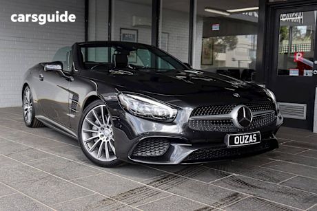 Black 2016 Mercedes-Benz SL400 Convertible