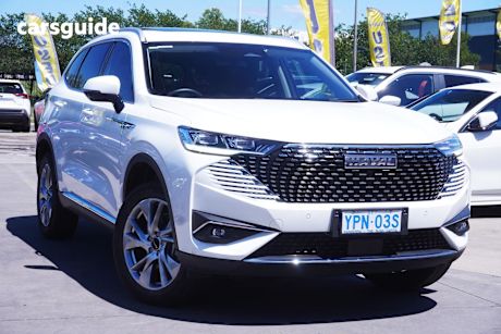 White 2022 GWM Haval H6 Wagon Ultra Hybrid