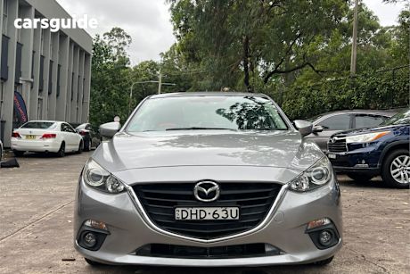 Silver 2016 Mazda 3 Sedan Maxx