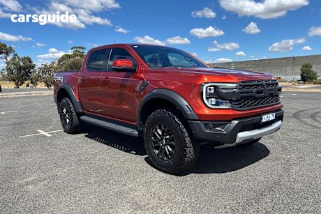 Orange 2022 Ford Ranger Double Cab Pick Up Raptor 3.0 (4X4)