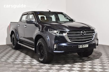 Blue 2023 Mazda BT-50 Dual Cab Pick-up Gt (4X4)