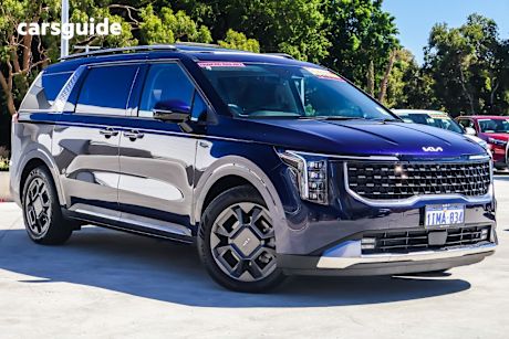 Blue 2024 Kia Carnival Wagon Gt-Line Hev