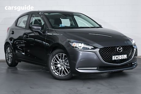 Grey 2020 Mazda 2 Hatchback G15 Evolve