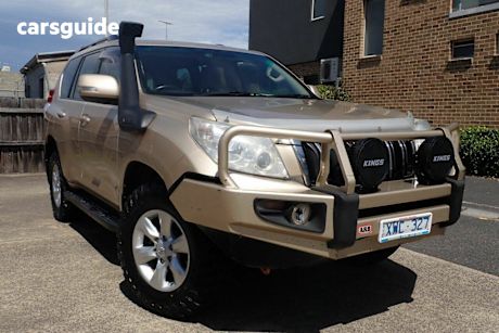Brown 2010 Toyota Landcruiser Prado Wagon Gxl (4X4)
