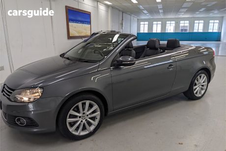Grey 2014 Volkswagen EOS Convertible 155 Tsi
