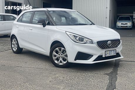 White 2021 MG MG3 Hatchback Core