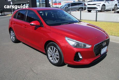 Red 2018 Hyundai I30 Hatchback Active