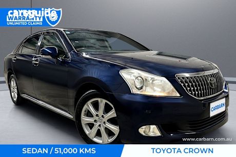Blue 2012 Toyota Crown Sedan MAJESTA G TYPE